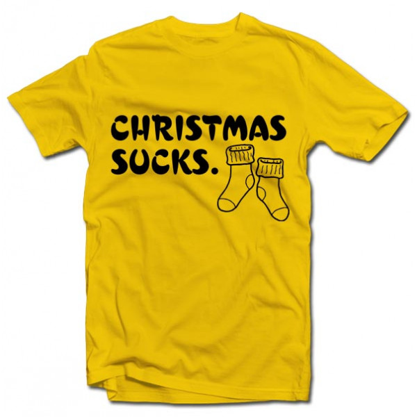 T-shirt "Christmas Sucks"