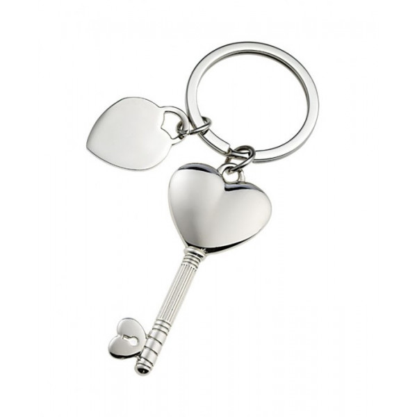 Keychain "Key to Heart" (with the option to engrave for an additional cost) Keychain "Key to Heart" (with the option to engrave for an additional cost)