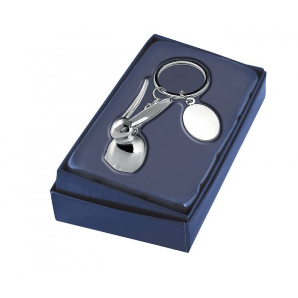 Keychain "Bunny" (with the option to engrave for an additional cost) Keychain "Bunny" (with the option to engrave for an additional cost)