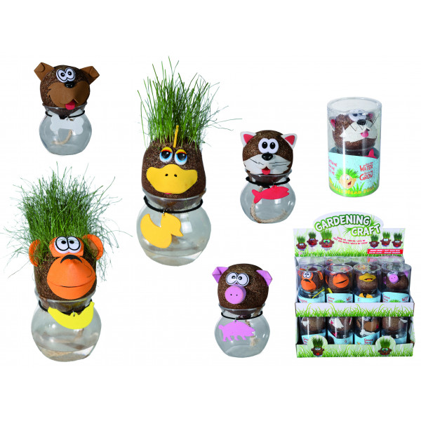 Grass Head Pet