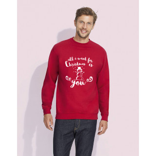 Sweatshirt "All I want for Christmas is you" (without hood)