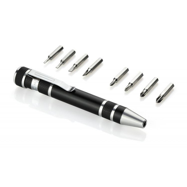 Screwdriver set in the shape of a pen "SCREW"