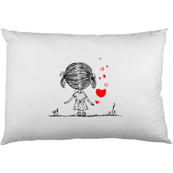 Pillowcase set "Boy and girl"