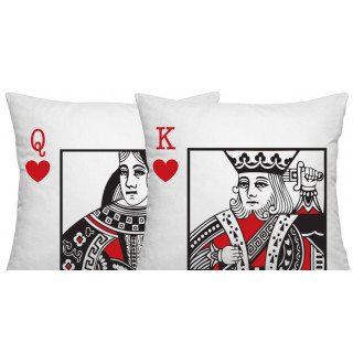 Pillowcase set "Cards"