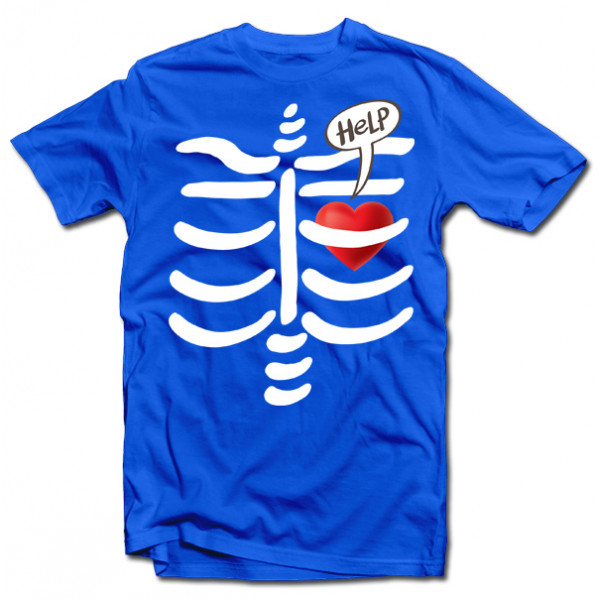 T-shirt "Caged heart"