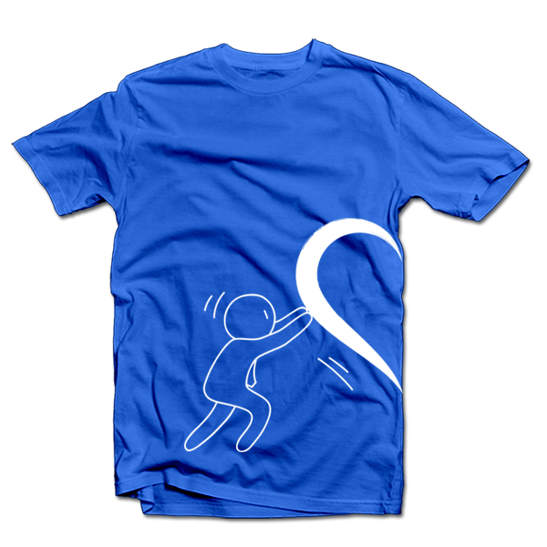 T-shirt set "Stick figures"