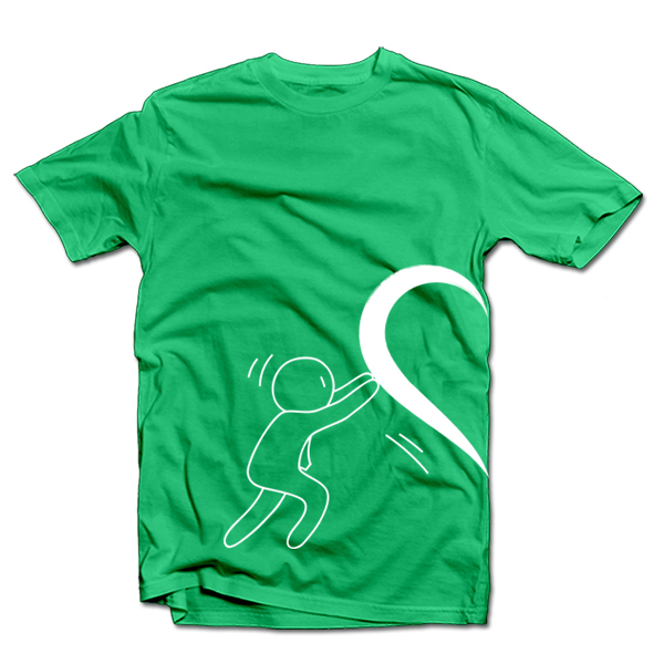 T-shirt set "Stick figures"