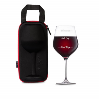 XXL Wine Glass "Who Cares" (860ml)