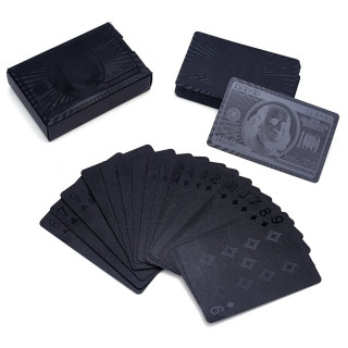 Black plastic cards