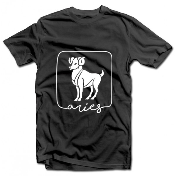 T-shirt with the zodiac sign "Aries"