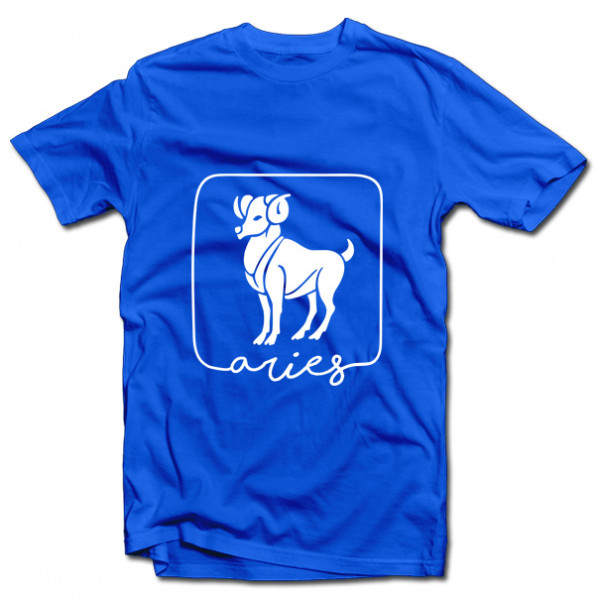 T-shirt with the zodiac sign "Aries"