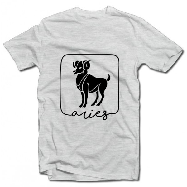 T-shirt with the zodiac sign "Aries"