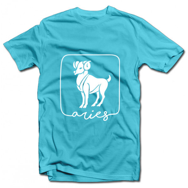 T-shirt with the zodiac sign "Aries"