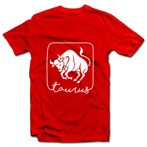 T-shirt with the zodiac sign "Taurus"