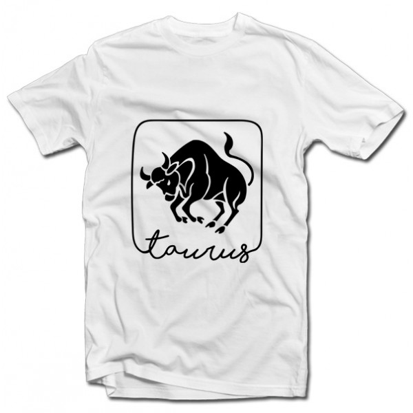 T-shirt with the zodiac sign "Taurus"