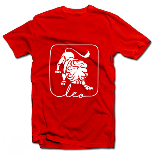 T-shirt with the zodiac sign "Leo"