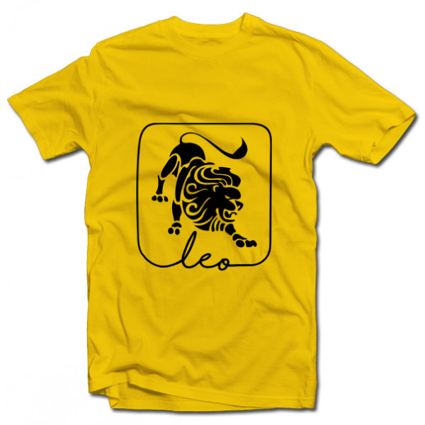 T-shirt with the zodiac sign "Leo"