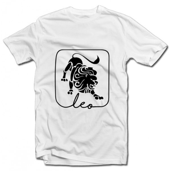 T-shirt with the zodiac sign "Leo"