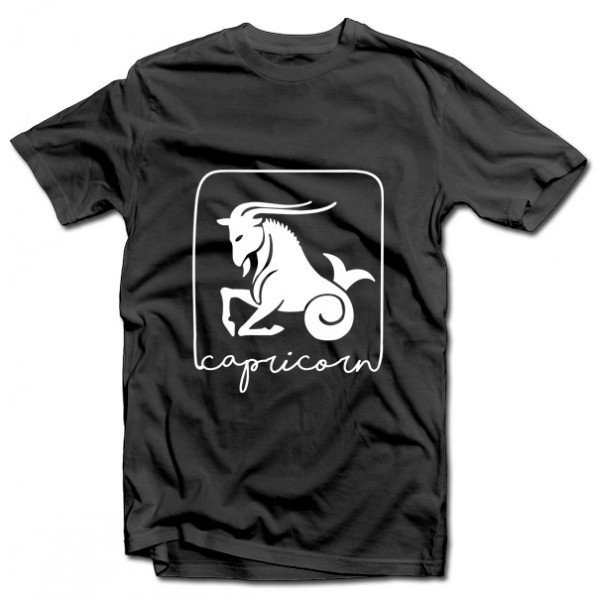 T-shirt with the zodiac sign "Capricorn"