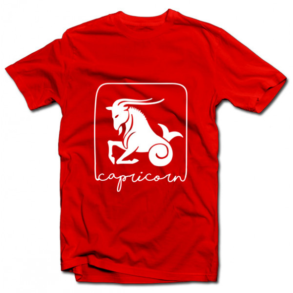 T-shirt with the zodiac sign "Capricorn"