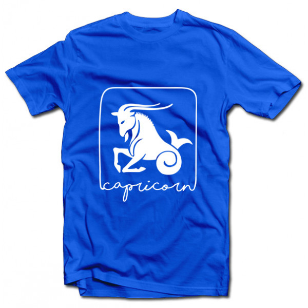 T-shirt with the zodiac sign "Capricorn"