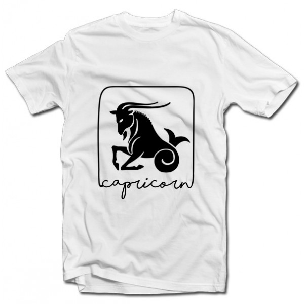 T-shirt with the zodiac sign "Capricorn"