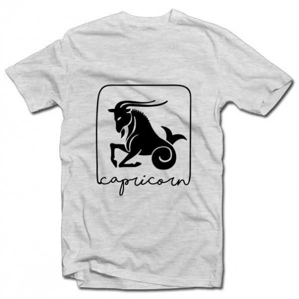 T-shirt with the zodiac sign "Capricorn"