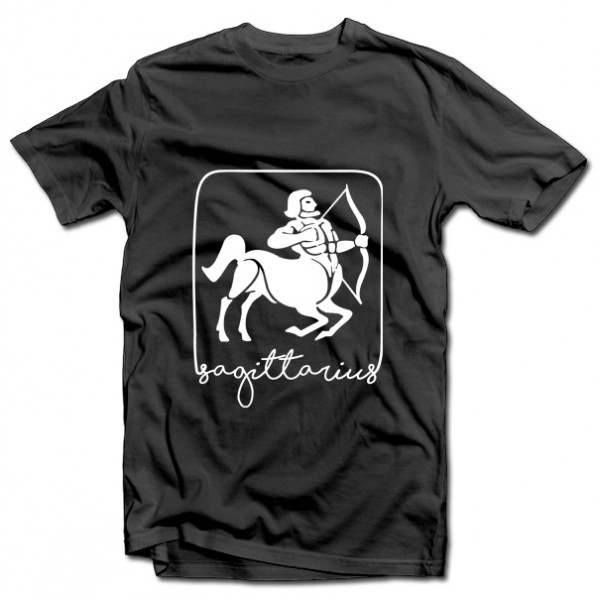 T-shirt with the zodiac sign "Sagittarius"