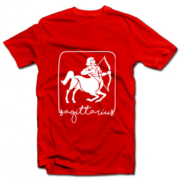 T-shirt with the zodiac sign "Sagittarius"