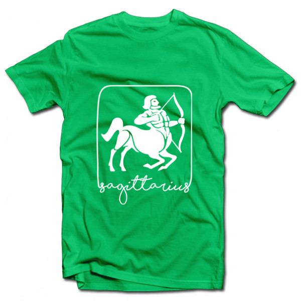 T-shirt with the zodiac sign "Sagittarius"