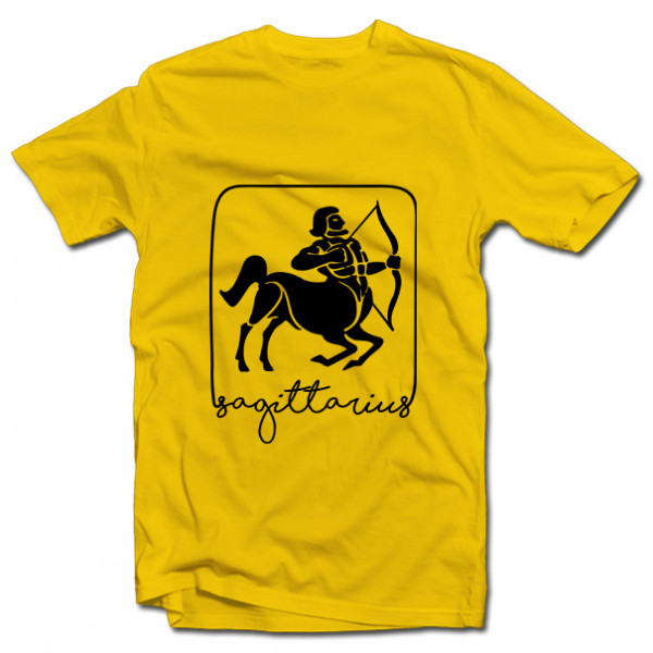 T-shirt with the zodiac sign "Sagittarius"