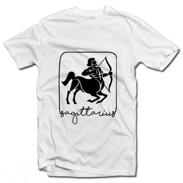 T-shirt with the zodiac sign "Sagittarius"