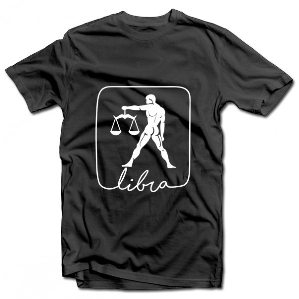 T-shirt with the zodiac sign "Libra"