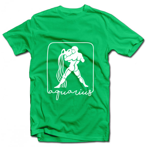 T-shirt with the zodiac sign "Aquarius"