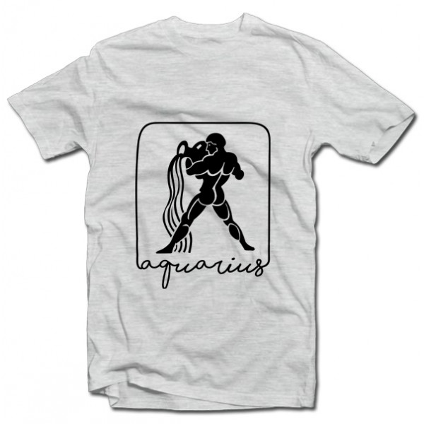 T-shirt with the zodiac sign "Aquarius"