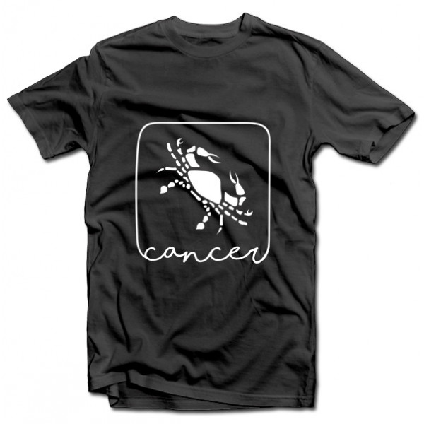 T-shirt with the zodiac sign "Cancer"