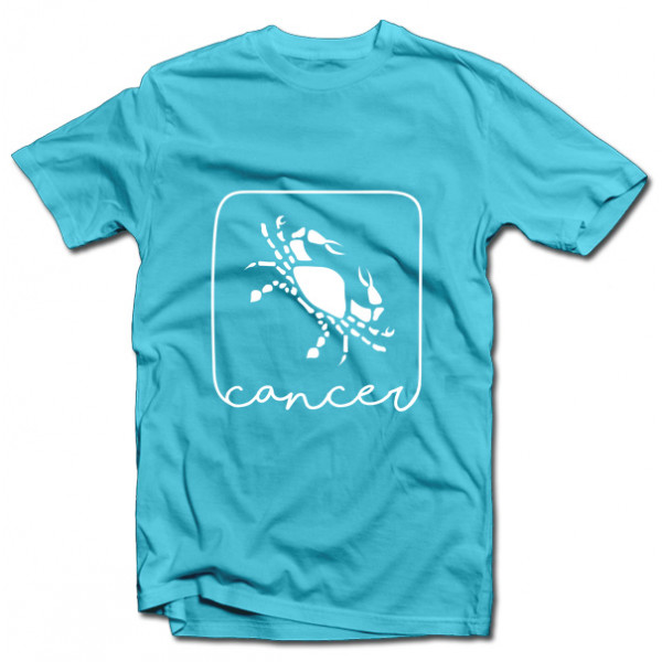 T-shirt with the zodiac sign "Cancer"