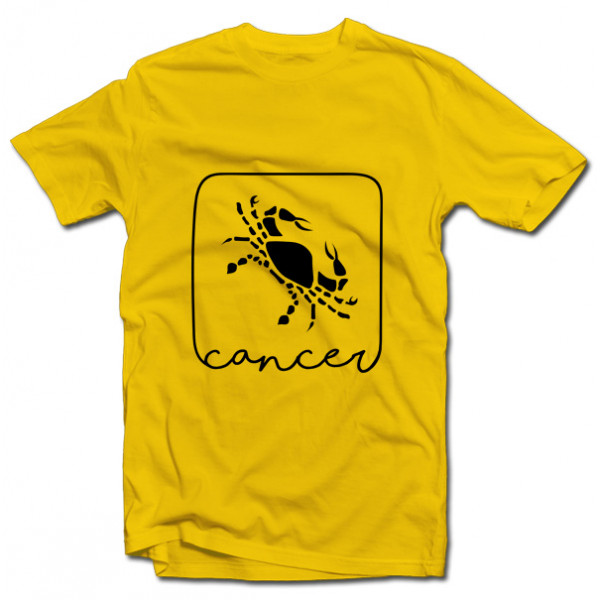 T-shirt with the zodiac sign "Cancer"