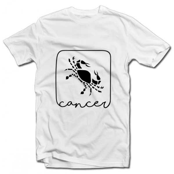 T-shirt with the zodiac sign "Cancer"