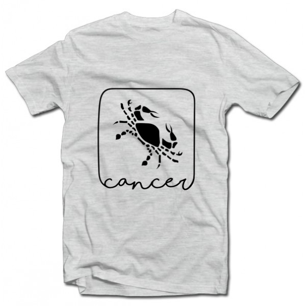 T-shirt with the zodiac sign "Cancer"