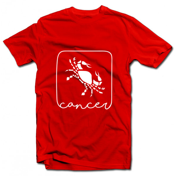 T-shirt with the zodiac sign "Cancer"