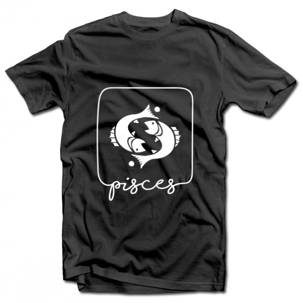 T-shirt with the zodiac sign "Pisces"