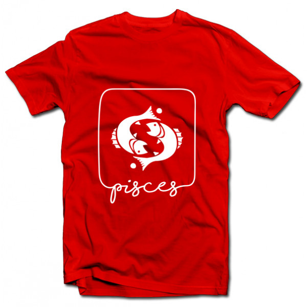 T-shirt with the zodiac sign "Pisces"