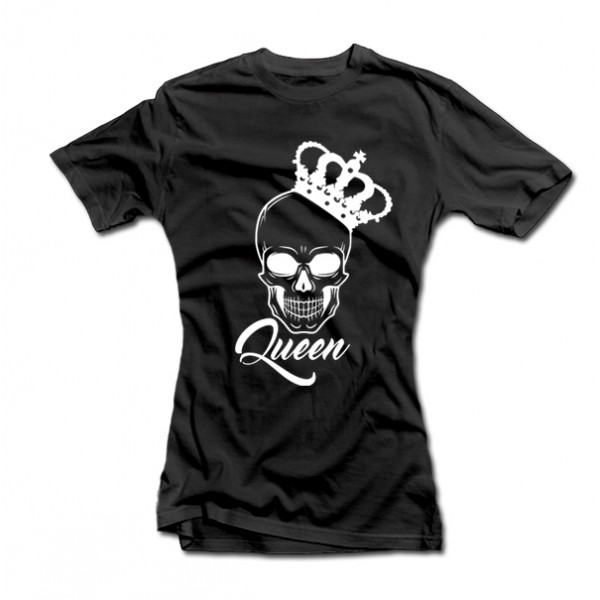 T-shirt set "King & Queen" su kaukole