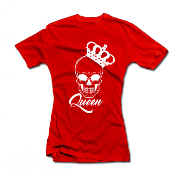 T-shirt set "King & Queen" su kaukole