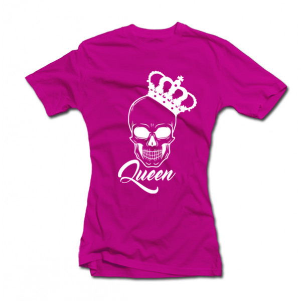 T-shirt set "King & Queen" su kaukole