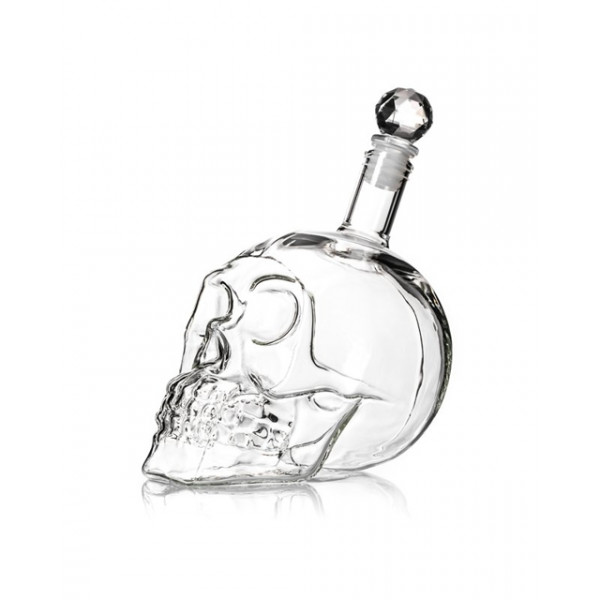 Glass Skull for Drinks