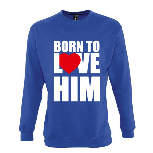 Sweatshirt set "Born to love" (without hood) Sweatshirt set "Born to love" (without hood)