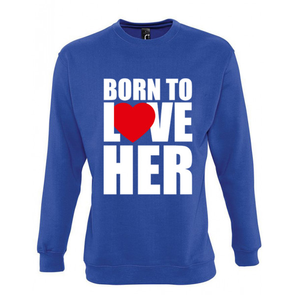 Sweatshirt set "Born to love" (without hood) Sweatshirt set "Born to love" (without hood)
