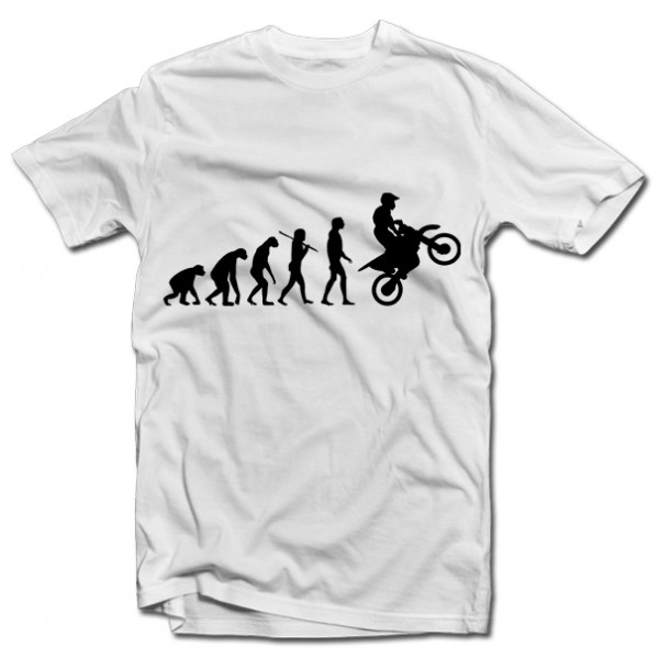 T-shirt "Motorcycle evolution" T-shirt "Motorcycle evolution"
